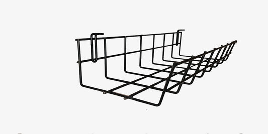 under desk wire cable tray organizer for cord and cable management 14 inch CT9414