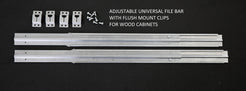 Adjustable Universal File Bar© with Clips – Northland Online