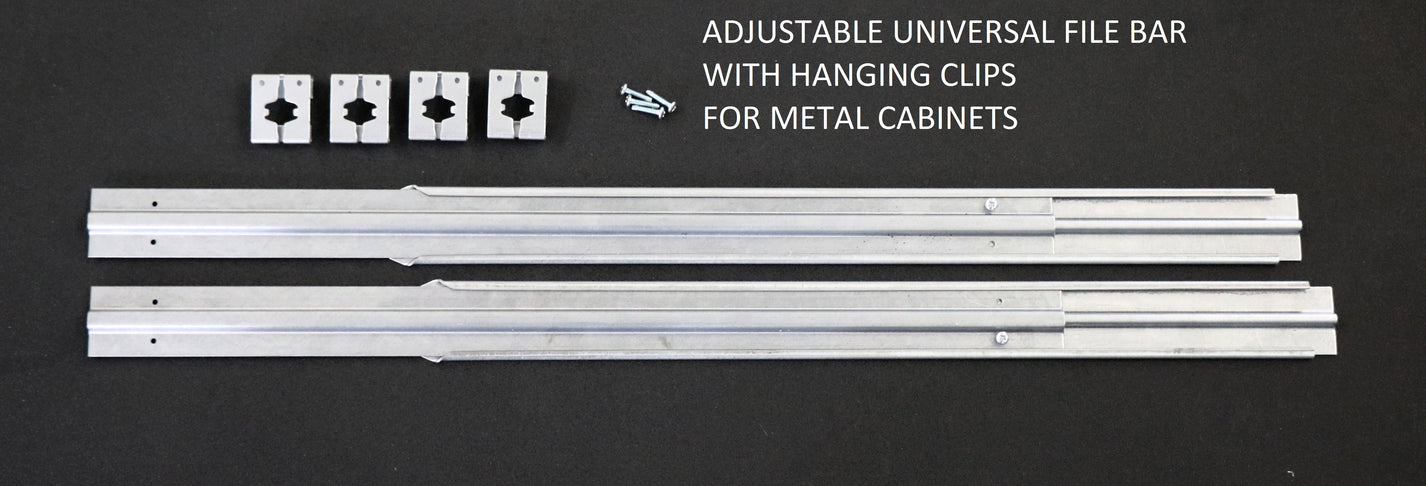 Adjustable Universal File Bar© with Clips – Northland Online